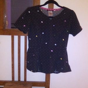 Gently used scrubs top xs